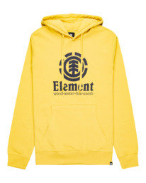 0 Vertical - Sweat à capuche pour Homme Jaune W1HOD1ELP1 Element