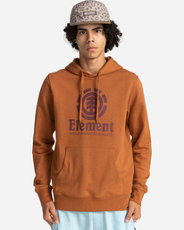 1 Vertical - Hoodie for Men Brown W1HOD1ELP1 Element