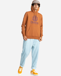 3 Vertical - Hoodie for Men Brown W1HOD1ELP1 Element