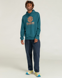 5 Vertical - Felpa con cappuccio da Uomo Green W1HOD1ELP1 Element