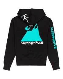 1 Fernando Elvira Summit Push - Sudadera con capucha para Hombre Negro W1HOD5ELP1 Element
