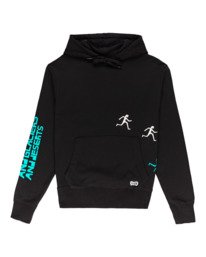0 Fernando Elvira Summit Push - Sudadera con capucha para Hombre Negro W1HOD5ELP1 Element