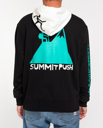 4 Fernando Elvira Summit Push - Sudadera con capucha para Hombre Negro W1HOD5ELP1 Element