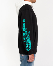 3 Fernando Elvira Summit Push - Sudadera con capucha para Hombre Negro W1HOD5ELP1 Element