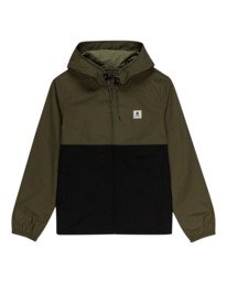 0 Wolfeboro Alder Light 2 Tones - Chaqueta ligera y resistente al agua para Hombre Negro W1JKC1ELP1 Element