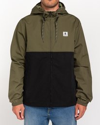 1 Wolfeboro Alder Light 2 Tones - Chaqueta ligera y resistente al agua para Hombre Negro W1JKC1ELP1 Element