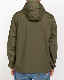 4 Wolfeboro Alder Light - Veste déperlante légère pour Homme Vert W1JKC2ELP1 Element