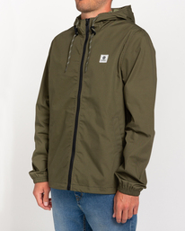 1 Wolfeboro Alder Light - Veste déperlante légère pour Homme Vert W1JKC2ELP1 Element