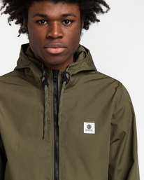 2 Wolfeboro Alder Light - Veste déperlante légère pour Homme Vert W1JKC2ELP1 Element