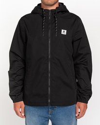 1 Wolfeboro Alder Light - Lightweight Water Resistant Jacket for Men Black W1JKC2ELP1 Element