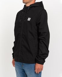 2 Wolfeboro Alder Light - Lightweight Water Resistant Jacket for Men Black W1JKC2ELP1 Element