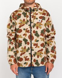 1 Wolfeboro Alder Light - Chaqueta ligera y resistente al agua para Hombre Beige W1JKC2ELP1 Element