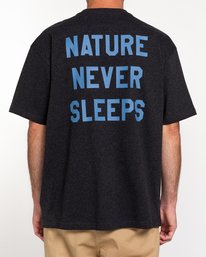1 Forces - T-shirt pour Homme Noir W1KTA8ELP1 Element