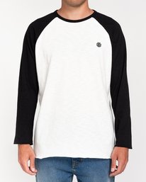 1 Blunt - Camiseta de Manga Larga para Hombre Negro W1LSB1ELP1 Element