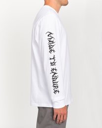 3 L'Amour Supreme Spectral - Long Sleeve T-Shirt White W1LSC8ELP1 Element