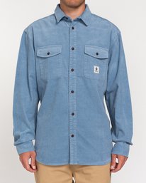 1 Builder Corduroy - Camisa de manga larga para Hombre  W1SHC6ELP1 Element