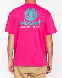 3 Henke - T-Shirt for Men Pink W1SSH6ELP1 Element
