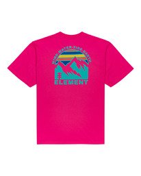 1 Foxwood - T-shirt pour Homme Rose W1SSN9ELP1 Element