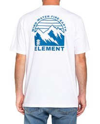 3 Foxwood - T-shirt pour Homme Blanc W1SSN9ELP1 Element