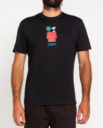 2 Peanuts Element - T-Shirt for Men Black W1SSO5ELP1 Element