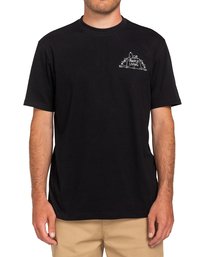0 Peanuts Simple Living - T-shirt pour Homme Noir W1SSO8ELP1 Element