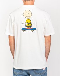3 Peanuts Kruzer - Camiseta para Hombre Blanco W1SSO9ELP1 Element