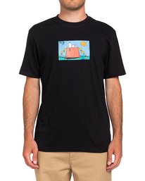 0 Peanuts Zzz - T-Shirt for Men Black W1SSP1ELP1 Element