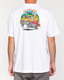 3 Van Run - T-shirt pour Homme Blanc W1SSP7ELP1 Element
