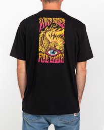 3 L'Amour Supreme Shijo - Camiseta Negro W1SSR2ELP1 Element