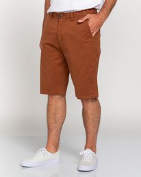 3 Howland Classic 21" - Short chino para Hombre Marron W1WKC6ELP1 Element