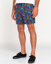2 Chillin 17" - Short stretch pour Homme Bleu W1WKD1ELP1 Element