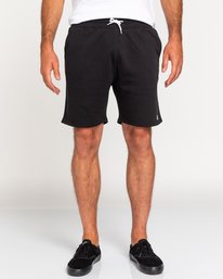 1 Cornell Track 19" - Sweatshorts für Männer Schwarz W1WKD3ELP1 Element