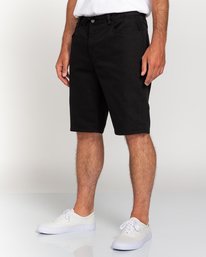 3 E02 Colour Twill 21" - Denim Shorts for Men Black W1WKD6ELP1 Element