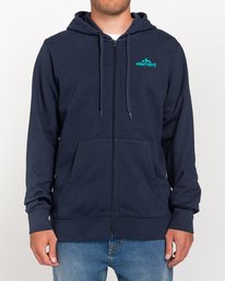 2 Duggar - Zip-Up Hoodie for Men Gray W1ZHB1ELP1 Element