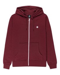 0 Cornell Classic - Sweat à capuche zippé Rouge W1ZHB4ELP1 Element