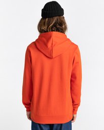 3 Cornell Classic - Sweat à capuche zippé Rouge W1ZHB4ELP1 Element