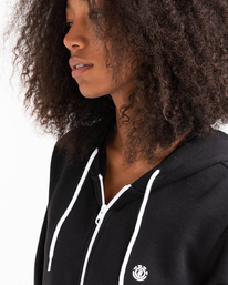 7 Cornell Classic - Sweat à capuche zippé Noir W1ZHB4ELP1 Element