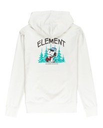 1 Peanuts Good Times - Sweat à capuche pour Garçon Blanc W2HOB4ELP1 Element