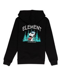 1 Peanuts Good Times - Felpa con cappuccio da Ragazzo  W2HOB4ELP1 Element
