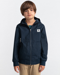 1 Wolfeboro Dulcey Light - Chaqueta ligera y resistente al agua para Chicos Gris W2JKA5ELP1 Element