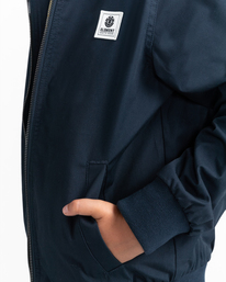 3 Wolfeboro Dulcey Light - Chaqueta ligera y resistente al agua para Chicos Gris W2JKA5ELP1 Element