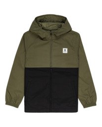 0 Wolfeboro Alder Light 2 Tones - Veste déperlante légère pour Garçon Noir W2JKA6ELP1 Element