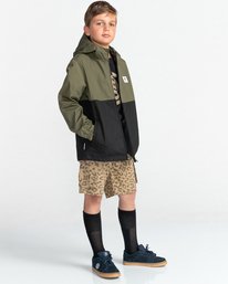 3 Wolfeboro Alder Light 2 Tones - Veste déperlante légère pour Garçon Noir W2JKA6ELP1 Element