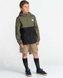 4 Wolfeboro Alder Light 2 Tones - Veste déperlante légère pour Garçon Noir W2JKA6ELP1 Element