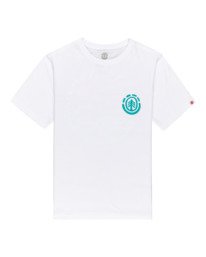 0 Balmore - Camiseta para Chicos Blanco W2SSE4ELP1 Element