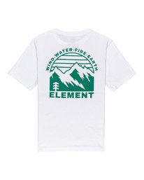 1 Foxwood - Camiseta para Chicos Blanco W2SSE9ELP1 Element
