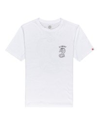 element, Karlov - Camiseta para Chicos, OPTIC WHITE (3904) 0 Karlov - Camiseta para Chicos Blanco W2SSF2ELP1 Element