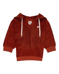 0 Deva - Sudadera con capucha para Mujer Rojo W3FLB7ELP1 Element