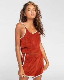 2 Alexis Singlet - Vest for Women Red W3KTB1ELP1 Element