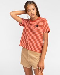1 Paula - Camiseta para Mujer Rojo W3KTB2ELP1 Element